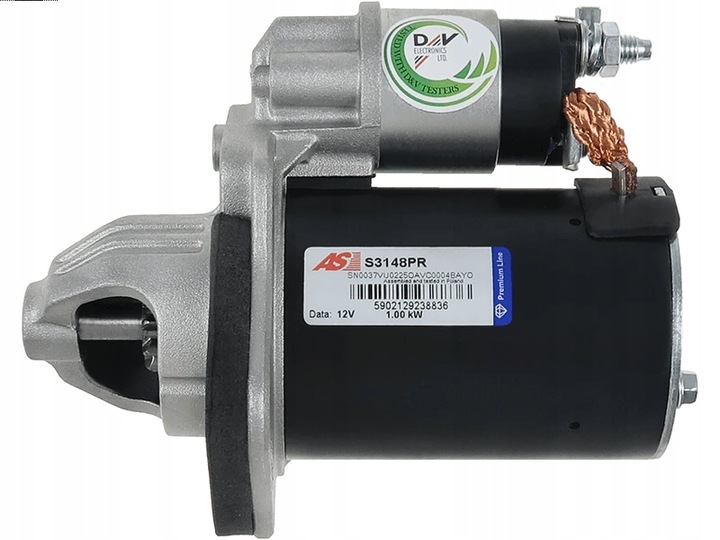 фото №2, Восстановленный as-pl стартер двигатель