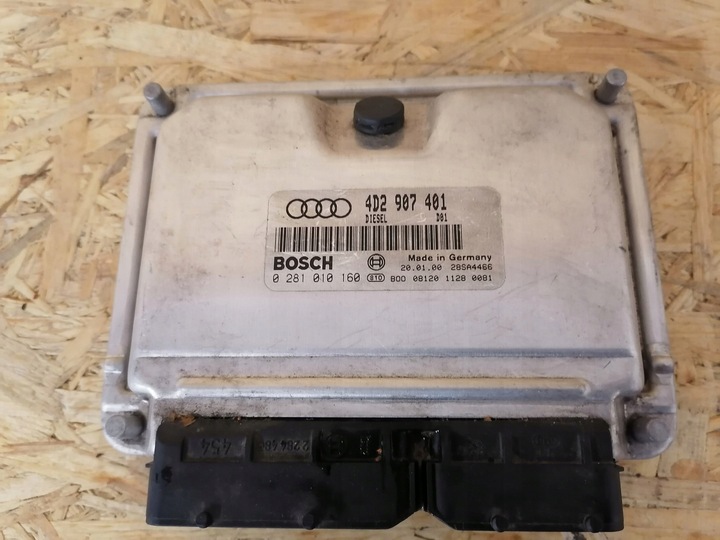 КОМП'ЮТЕР ДВИГУНА AUDI A8 D2 0281010160 4D2907401