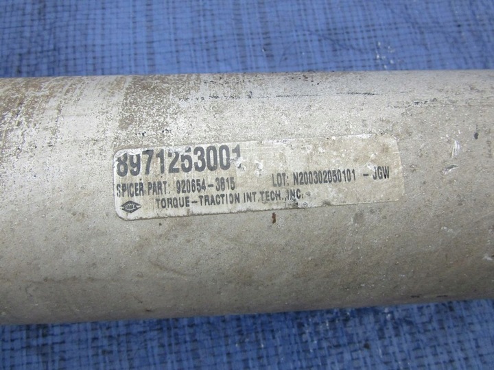 фото №8, Opel frontera b довгий 2.2d 98-04 5d wał привідний зад