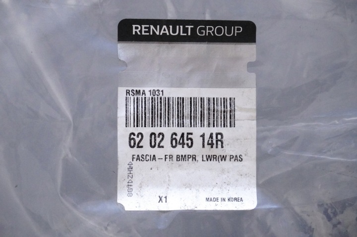 фото №11, Renault koleos ii 2 16-20 нова накладка решітка бампера передньої перед oem номер