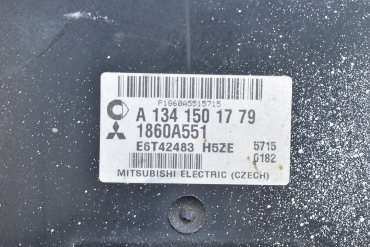 фото №7, Блок управления двигателем (ecu) 1860a551 a1341501779 mitsubishi colt 6 vi z30 1.1 75 km