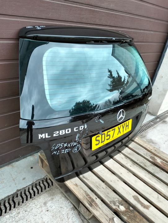 фото №5, Кришка скло зад mercedes ml w164 колір c197 роки 2005-2008