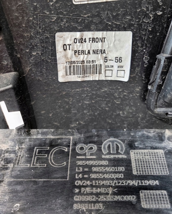 фото №16, Opel frontera c бампер перед передний накладка 6pdc 9854995980 px-8310