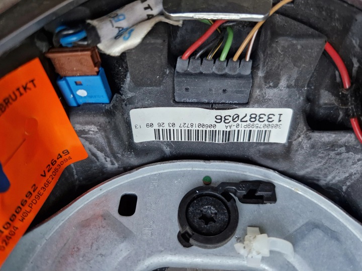 фото №8, Кермо шкіряний шкіра мультифункція opel zafira c astra j iv з підігрівом