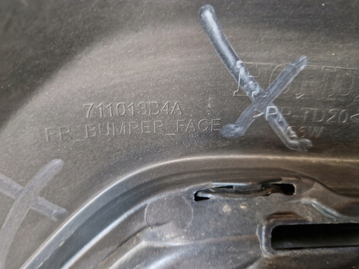 фото №16, Honda crv vi 6 24- бампер переднє перед решітка решітка радіатора org 711013b4a