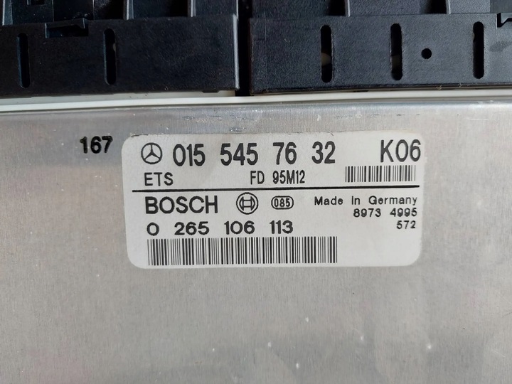 фото №9, Блок управления / модуль abs mercedes-benz e w210 0155457632 0265106113