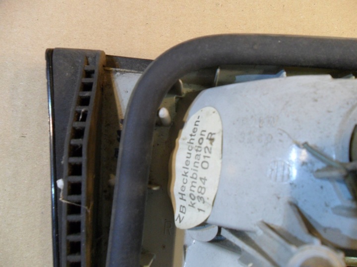 фото №11, Лампа права зад задня bmw e 34 1384012r