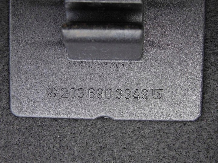 фото №5, Полиця багажника mercedes c-klasa купе w203 cl203 2.0 163km 00-08r