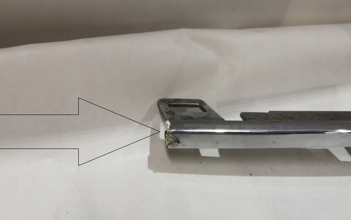 фото №6, Хром планка бампера vw tiguan ii 5na