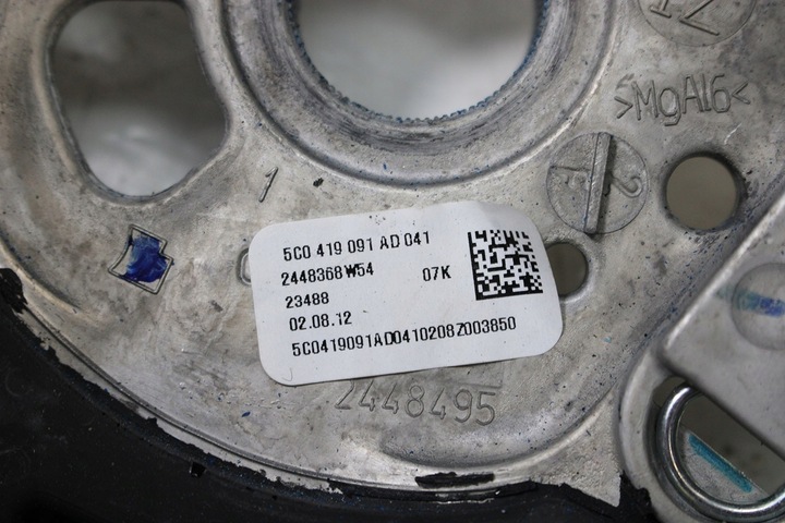 фото №7, Vw the beetle кермо 5c0419091ad 5c 041 чорний 5c0 419 091 ad 5c0419091