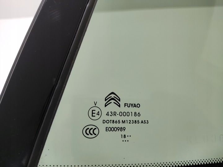 фото №5, Скло двері ліва лівий зад citroen c5 aircross 2017-2022 9816906180