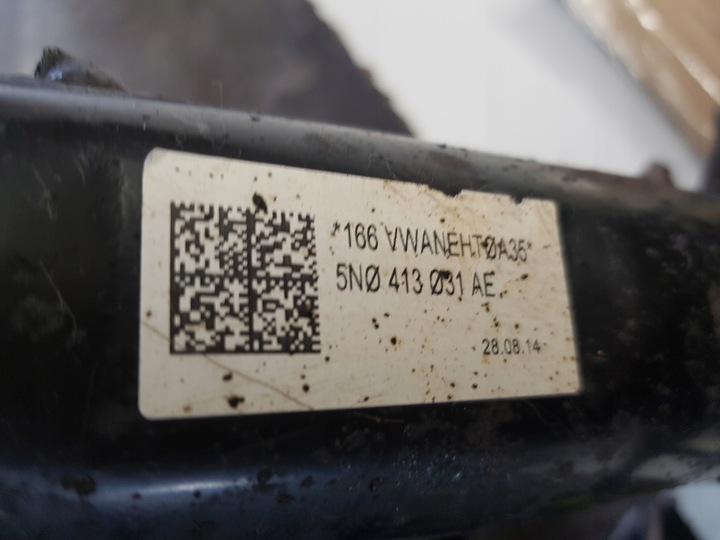 фото №8, Audi q3 8u0 поворотный кулак амортизатор перед правый