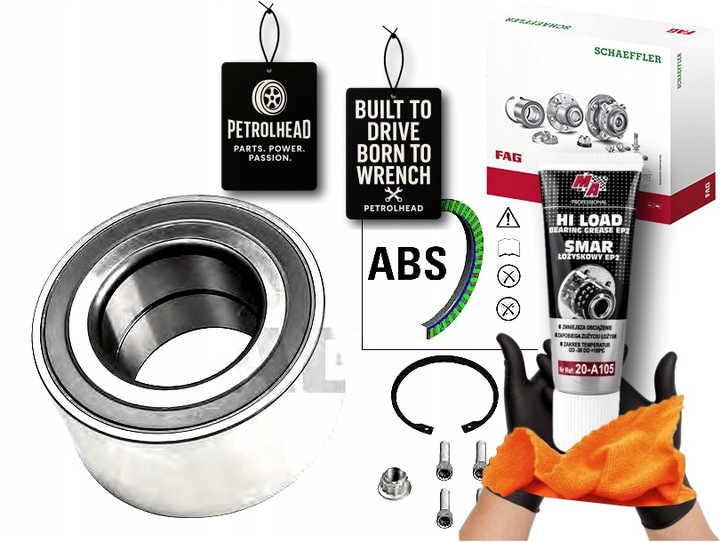 фото №1, Підшипник колеса vw перед touareg 4,2-6,0 02- дивись ka #petrolhead pro+ kit7