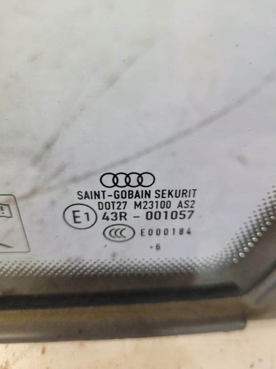 фото №5, Стекло кузовная audi a4 b7 sedan правые зад 2006r