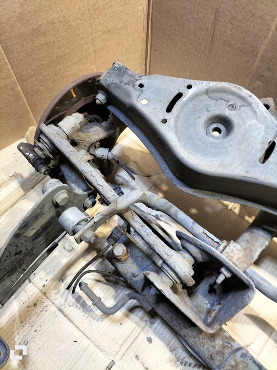 фото №13, Seat altea 1.6mpi 75kw 2005r ось задняя подвешивание диски