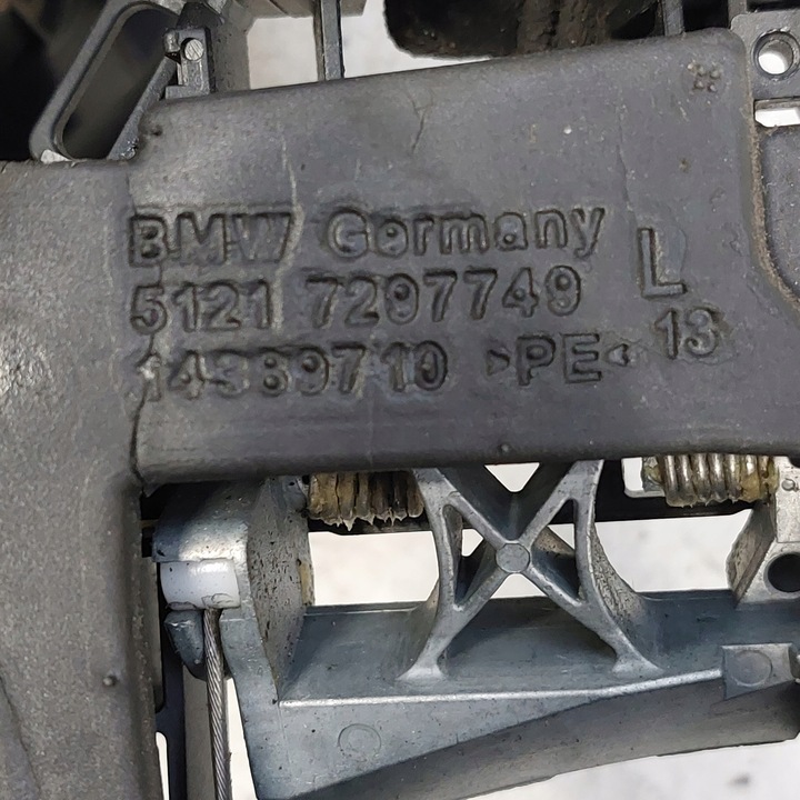 фото №14, Bmw 1 i f20 замок дверь левый зад 5pin a053702 7202145 + ручка