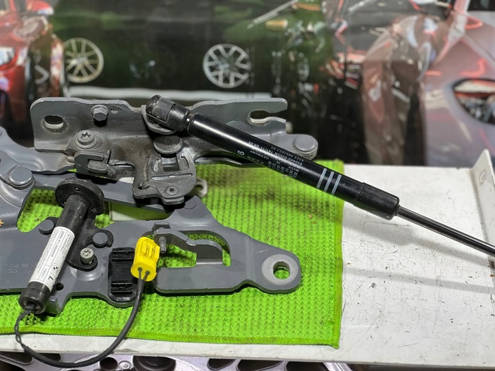 фото №7, Bmw 5 f10 f11 петля амортизатор патрон / заряд капота перед переднє лівий 7249887