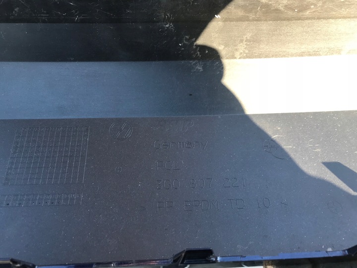 фото №5, Vw passat b8 3g0 бампер переднє оригінал