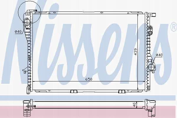 фото №14, Nissens радіаторів води bmw 60752a