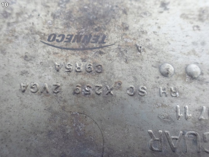 фото №11, Jaguar xf xfr-s 5.0l v8 x259 вихлоп глушник праві