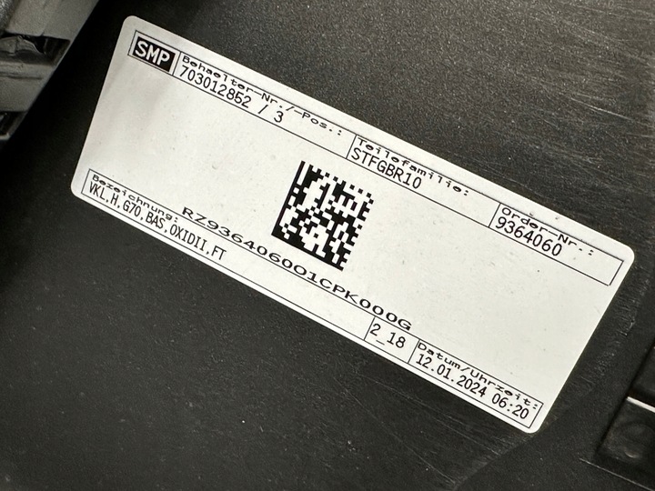 фото №13, Bmw g70 бампер зад c4a 6 pdc oxidgrau ii перламутр