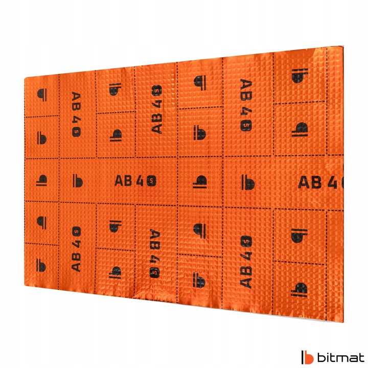 фото №12, Коврик wyciszająca na пол alubutyl 4mm толстая butylowa samoprzylepna