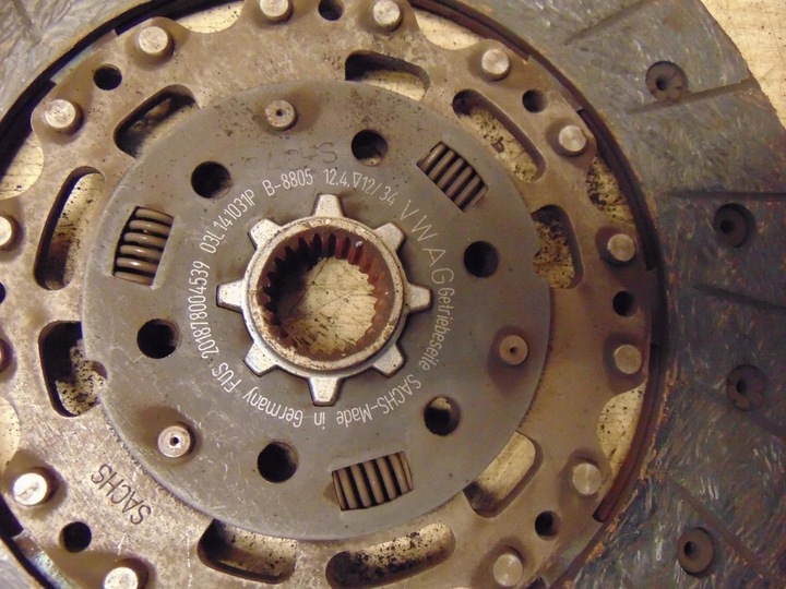 фото №9, Сцепление колесо двухмассовый vw golf vi 2.0tdi 4motion