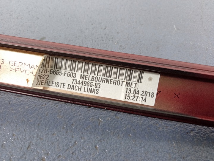 фото №6, Bmw 3 gt f34 планка крышная левая 7344985 a75
