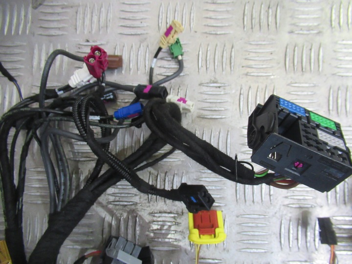 фото №6, Porsche cayenne 9y жгут установка консоли панели hud