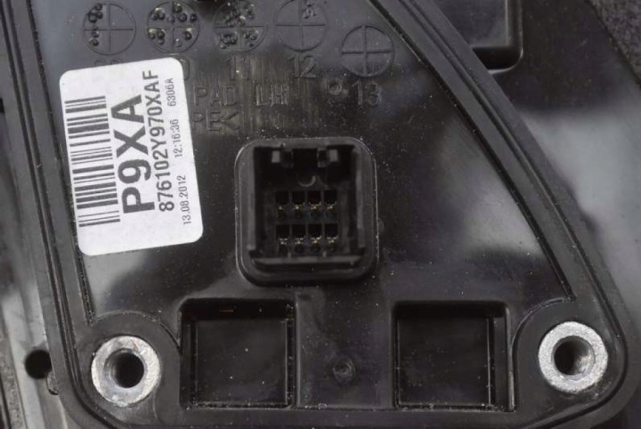 фото №7, Зеркало левое голубой 876102y970xaf uk hyundai ix35 09-13 8 pin