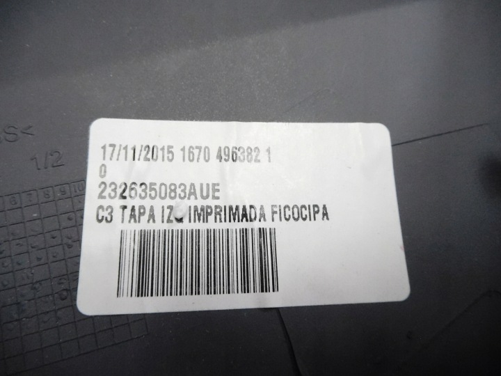 фото №10, Корпус зеркало левая citroen c3 oem номер 232635083aue