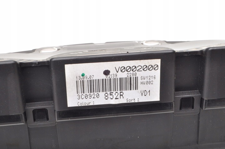 фото №7, Volkswagen passat b6 2.0 tdi 16v 140km спідометр  прилади 3c0920852r європа