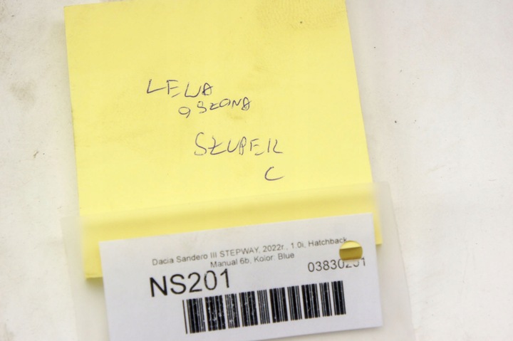 фото №8, Ns201 dacia sandero iii захист стійка лівий зад