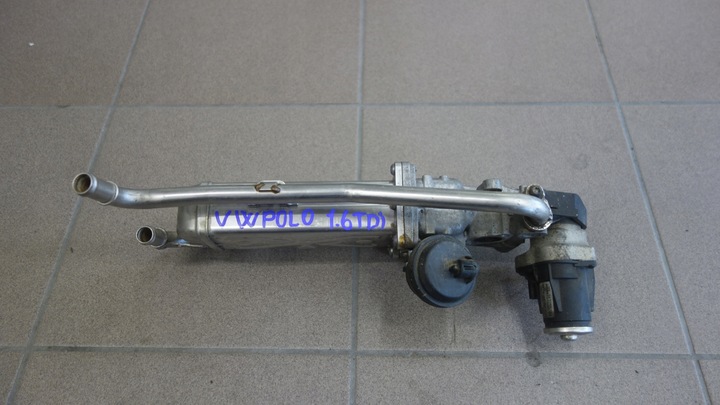 фото №1, Радиатор выхлопных газов egr vw audi seat skoda 1.6 tdi