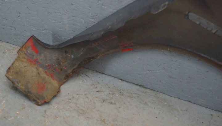 фото №15, Ford fiesta mk7 крыло левый перед b2402