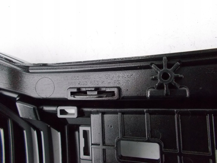 фото №12, Решётка решётка радиатора skoda kodiaq рестайлинг 2021 - 2023 чёрный 565853653k