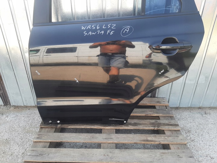 фото №7, Двері лівий зад hyundai santa fe santa-fe ii роки 2006-2009 оригінал