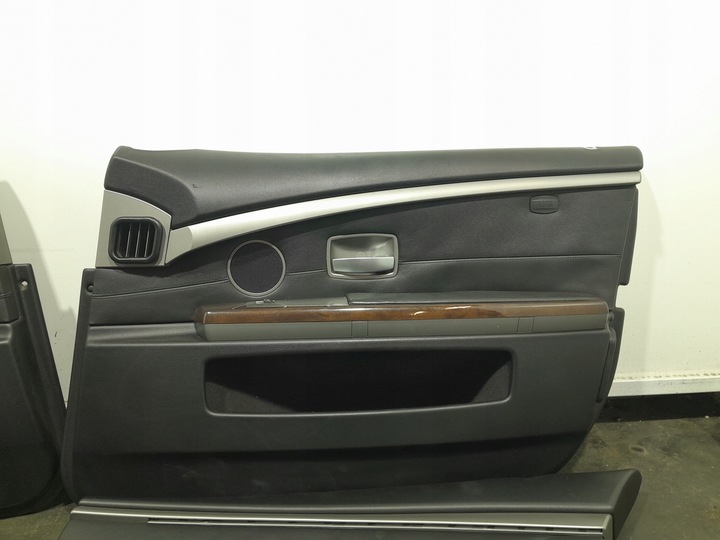 фото №14, Bmw 7 e65 lci сидіння диван комплект оббивка двері шкіра u6sw