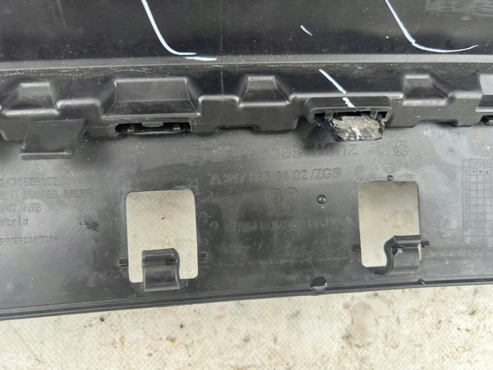 фото №11, Mercedes glb w247 amg бампер спойлер зад задній