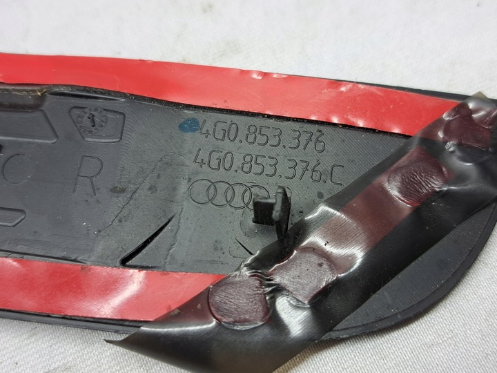 фото №4, Планка накладка порогова правий зад audi a6 c7 4g0853376