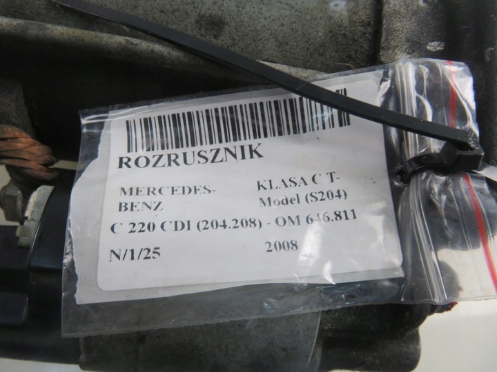 фото №14, Стартер mercedes-benz класс c 204 c 220 cdi 0061514601 4280004600
