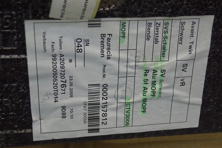 фото №13, Боковина дверь правые перед mercedes clk w209