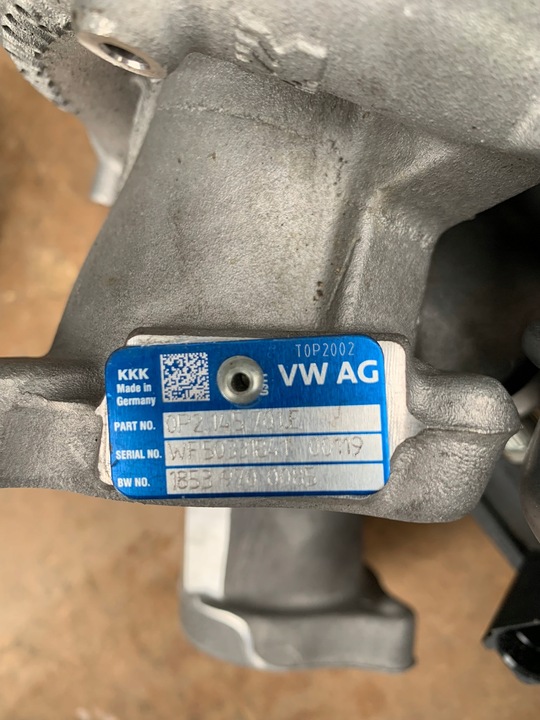 фото №5, Турбонагнетатель 0p2145702e 0p2145701e