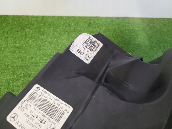 фото №6, Mercedes w246 рестайлинг лампа левая полный led high performance левый a2469066901