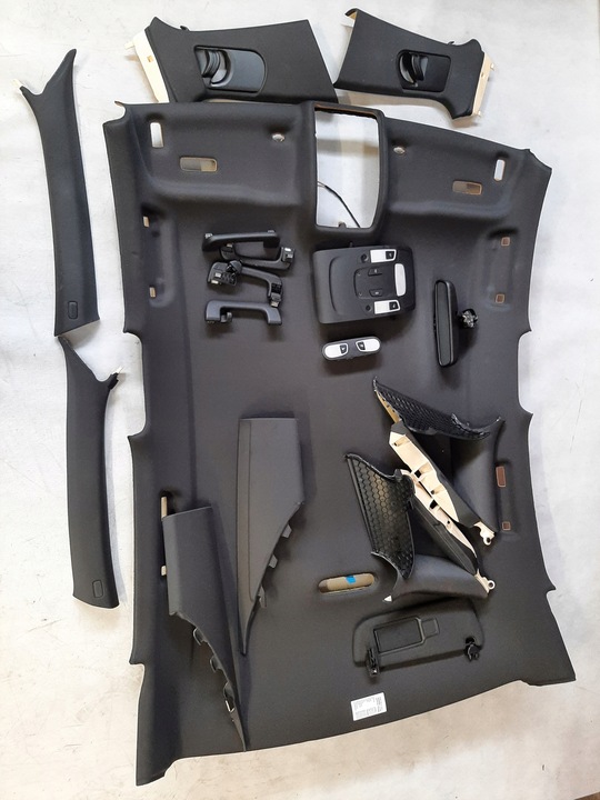 фото №1, Audi a6 c7 11-14 стеля оббивка лампа стійки захисні накладки ручки 4g5867506