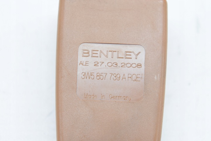 фото №3, Bentley continental flying spur застібка застібка ременя зад подвійна