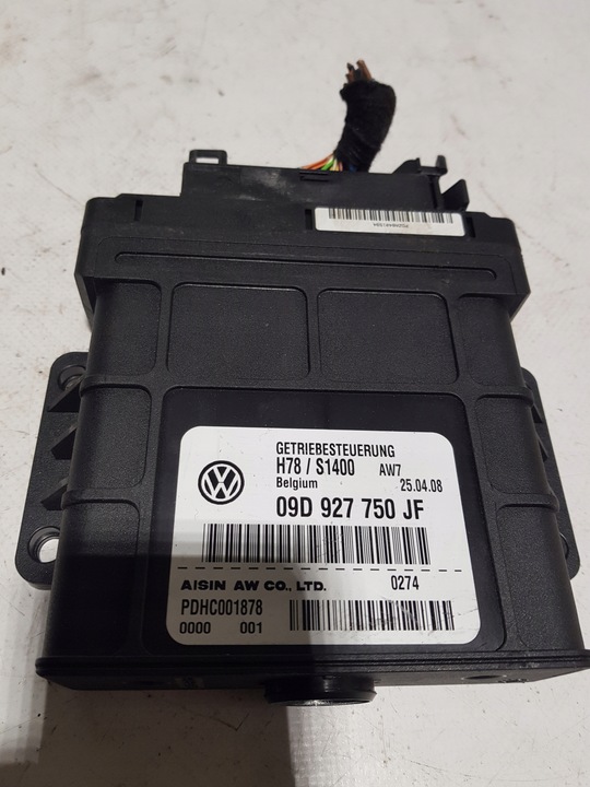 фото №1, Блок управления коробки коробки передач audi q7 4l 09d927750jf