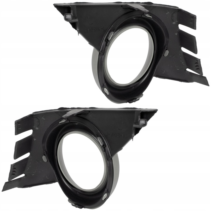 фото №2, X2 решётка рамка заглушка решётка галоген хром l+p peugeot 207 sport rc sw