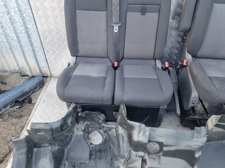 фото №5, Ford transit custom сиденья сиденья ковёр 3 легковой