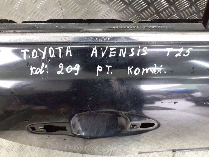 фото №6, Двері правий зад toyota avensis t25 209